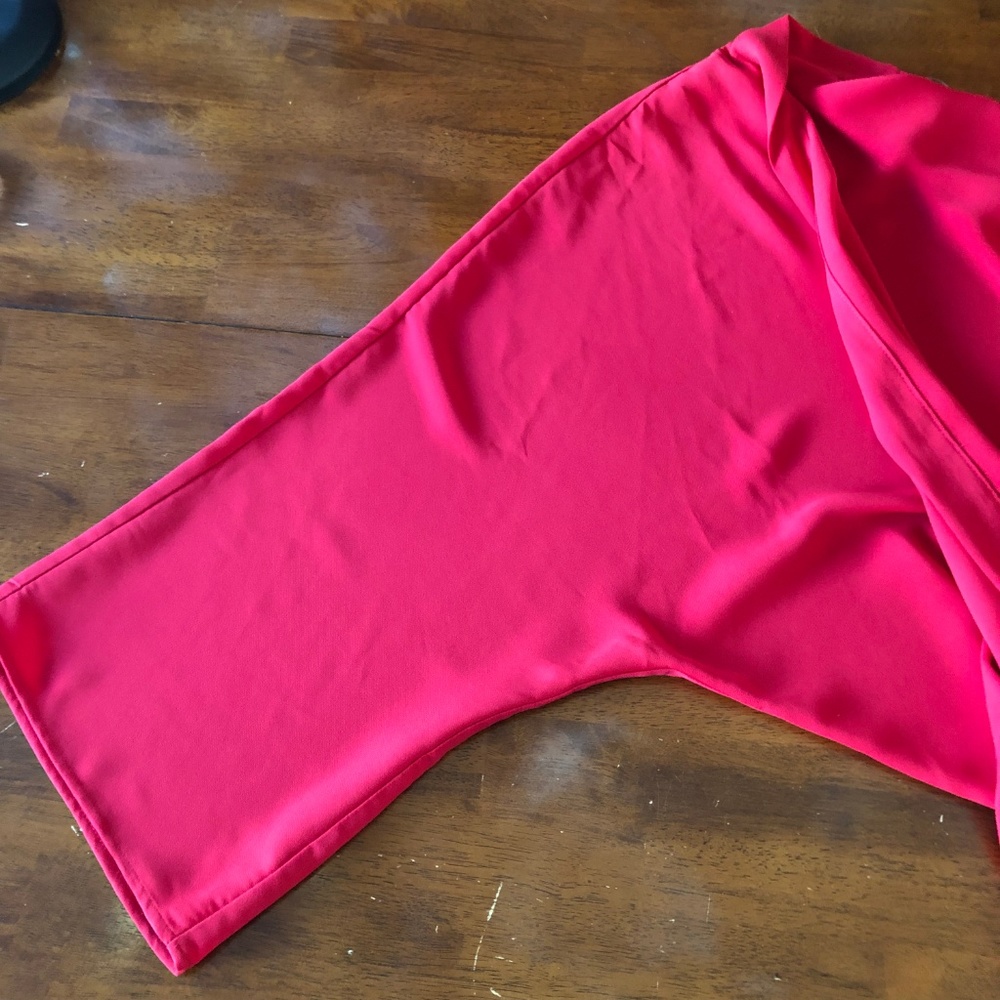 asos Red Open Front Shrug - Picture 7 of 7